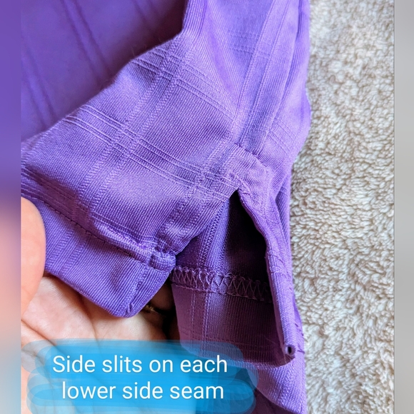 Kirkland Size Lg Men's, GUC purple square pattern polo shirt 🤩HOST PICK🤩 - Picture 11 of 14